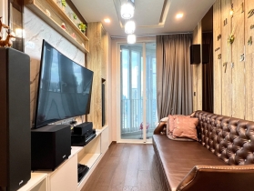 ขายIdeo Q Victory ห้อง Type 1 Bedroom Plus ตกแต่ง Built in ทั้งห้