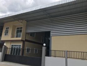 ขาย/ให้เช่า โกดัง โรงงาน ขนาด 160 ตร.ว. 1ไร่ พร้อมออฟฟิศ 2 ชั้น